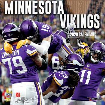 Calendar Minnesota Vikings: 2020 12x12 Team Wall Calendar Book