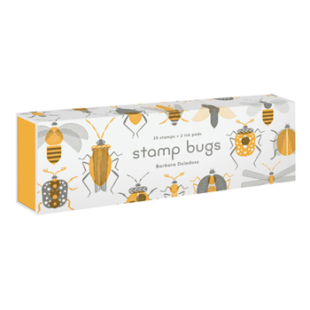 Misc. Stamp Bugs: 25 Stamps and 2 Ink Pads Book