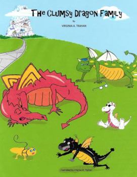 Hardcover The Clumsy Dragon Family Book