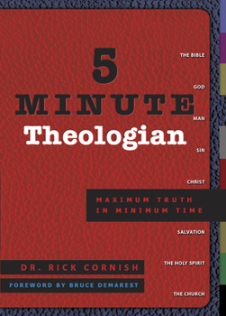 Paperback 5 Minute Theologian: Maximum Truth in Minimum Time Book