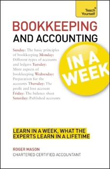 Paperback Bookkeeping and Accounting in a Week (Teach Yourself) Book
