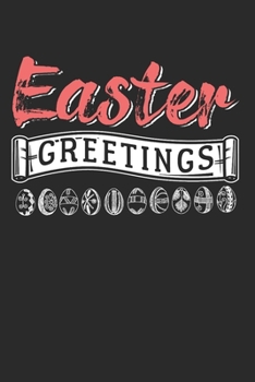 Paperback Easter: Easter Notebook the perfect gift idea for easter fans. The paperback has 120 white pages with dot matrix that assist y Book