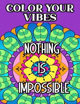 Paperback Color Your Vibes Book
