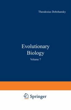 Paperback Evolutionary Biology: Volume 7 Book