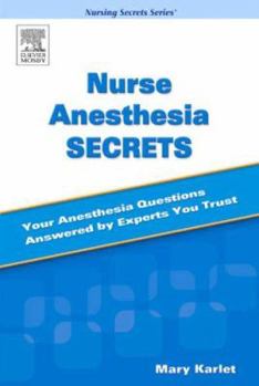 Paperback Nurse Anesthesia Secrets Book