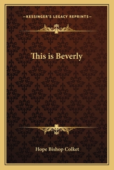 Paperback This is Beverly Book