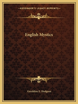 Paperback English Mystics Book