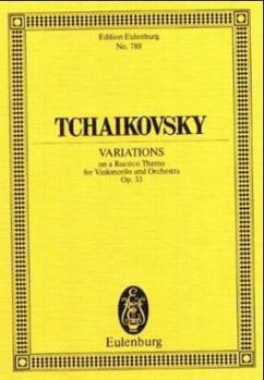 Paperback Variations on a Rococo Theme, Op. 33: For Cello and Orchestra Book