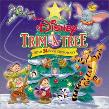 Board book Disney Trim-A-Tree: With 24 Book Ornaments [With Stand-Up Easel] Book