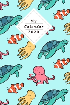 My Calendar 2020: Your Own Weekly, Monthly And Yearly Planner For 2020 With Beautiful Design
