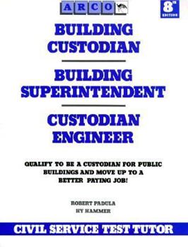 Paperback Arco Building Custodian, Building Engineer, Building Superintendent Book