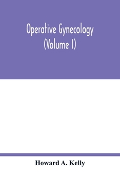 Paperback Operative gynecology (Volume I) Book