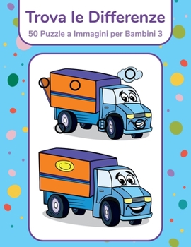 Paperback Trova le Differenze - 50 Puzzle a Immagini per Bambini 3 [Italian] Book
