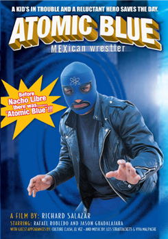 DVD Atomic Blue, Mexican Wrestler Book