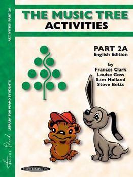 Paperback The Music Tree English Edition Activities Book: Part 2a Book