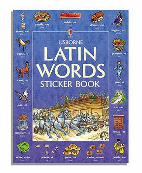 Latin Words Sticker Book - Book  of the Usborne Sticker Books