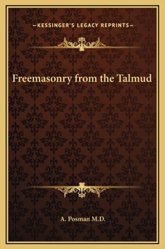 Hardcover Freemasonry from the Talmud Book