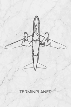 Terminplaner: Retro Liebhaber Kalender Luftfahrt Terminkalender - Flieger Wochenplaner Flugzeug Wochenplanung Vintage Taschenkalender Oldschool To-Do Liste Termine