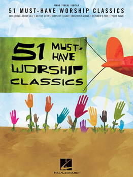 Paperback 51 Must-Have Worship Classics Piano, Vocal and Guitar Chords Book
