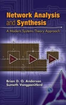 Paperback Network Analysis and Synthesis Book