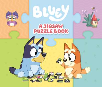 Board book Bluey: A Jigsaw Puzzle Book: Includes 4 Double-Sided Puzzles Book