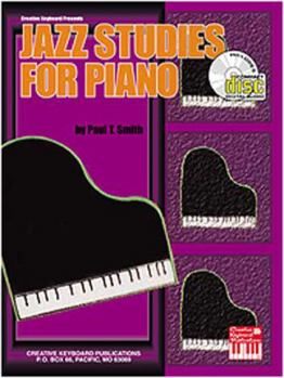 Paperback Jazz Studies for Piano Book