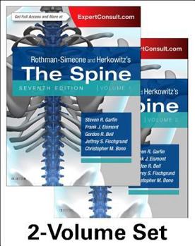 Hardcover Rothman-Simeone and Herkowitz's the Spine, 2 Vol Set Book