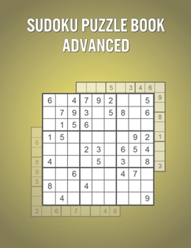 Paperback Sudoku Puzzle Book Advanced: 600 Big Print Challenging Sudoku Puzzles for Everyone - With Answers Book