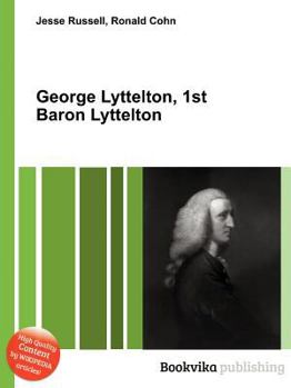 Paperback George Lyttelton, 1st Baron Lyttelton Book