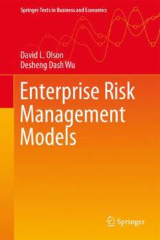 Hardcover Enterprise Risk Management Models Book