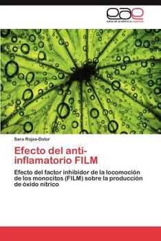 Paperback Efecto del anti-inflamatorio FILM [Spanish] Book