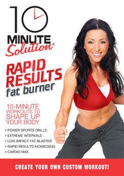 DVD 10 Minute Solution Rapid Results Fat Burner Book