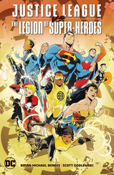Paperback Justice League vs. the Legion of Super-Heroes Book