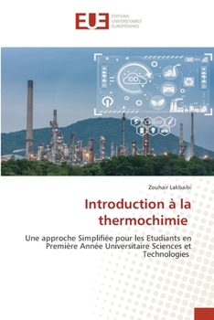 Paperback Introduction à la thermochimie [French] Book