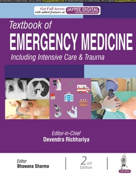 Paperback Textbook of Emergency Medicine Including Intensive Care & Trauma Book