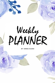 Paperback Weekly Planner - Blue Interior (6x9 Softcover Log Book / Tracker / Planner) Book
