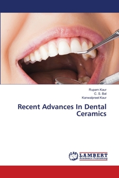 Paperback Recent Advances In Dental Ceramics Book
