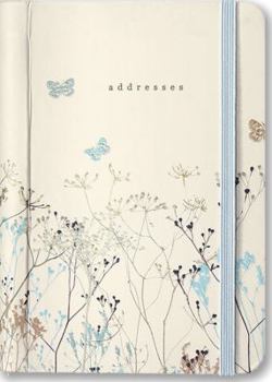Spiral-bound Butterflies Address Book