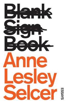 Paperback Blank Sign Book