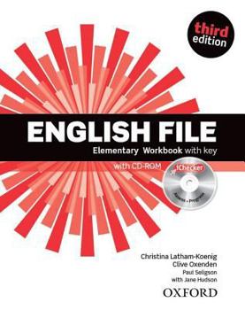 Hardcover English File: Elementary: Workbook with Key and Ichecker Book