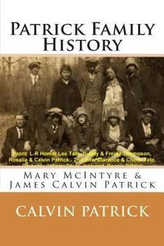 Paperback Patrick Family History Book