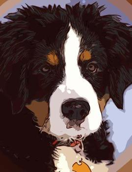 Paperback Bernese Mountain Dog Composition Notebook, College Ruled: Lined Student Exercise Book