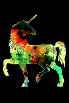 Unicorn: College Ruled Notebook