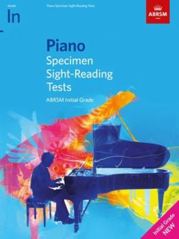 Sheet music Piano Specimen Sight-Reading Tests, Initial Grade (ABRSM Sight-reading) Book