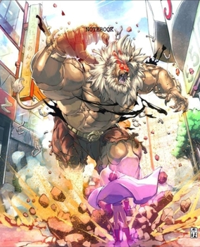 Notebook: One Punch Man Anime Soft Glossy Cover Graph Paper Pages Book 7.5 x 9.25 Inches 110 Pages