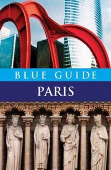 Paperback Blue Guide Paris Book