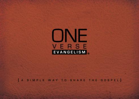 Paperback One-Verse Evangelism Book