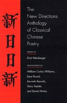 Hardcover The New Directions Anthology of Classical Chinese Poetry Book