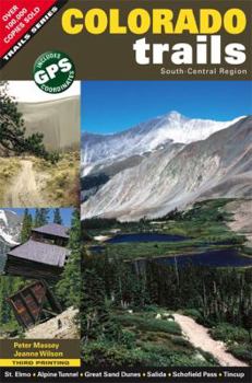Paperback Colorado Trails South-Central Region Book
