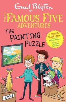 Paperback Hodder Childrens Books Famous Five Colour Short Stories The Painting Puzzle. Book